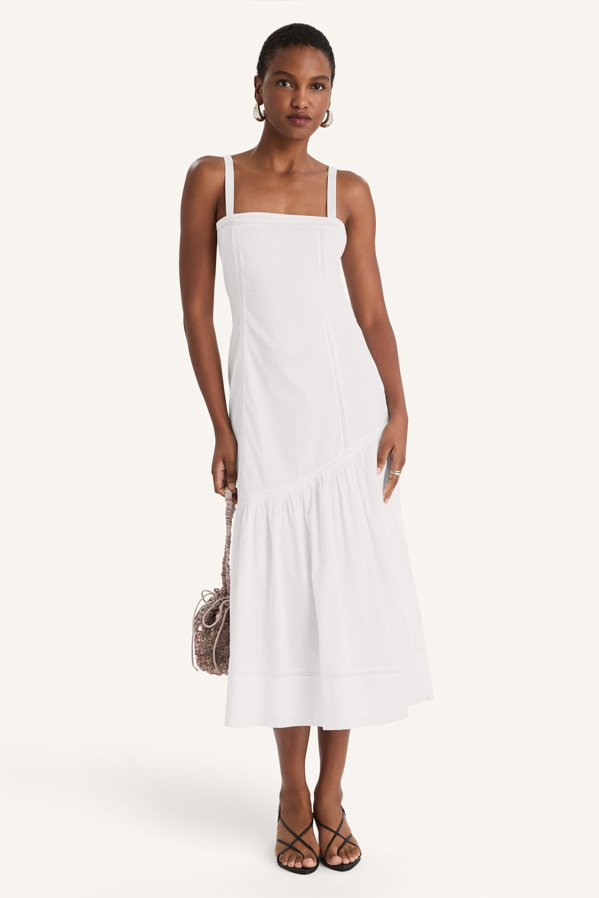 Natalia Dress in White